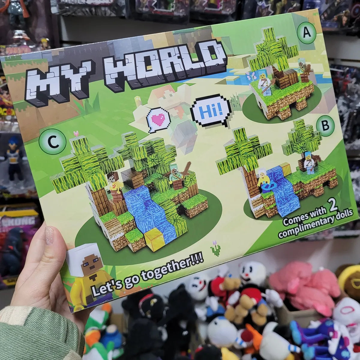 Cubos Magneticos Minecraft 100pcs