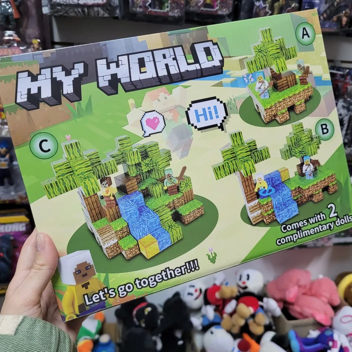 Cubos Magneticos Minecraft 100pcs