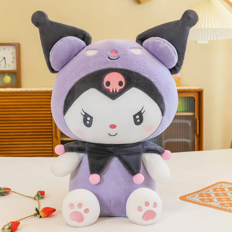 PELUCHE SANRIO KUROMI DISFRAZ BAKU 35CM