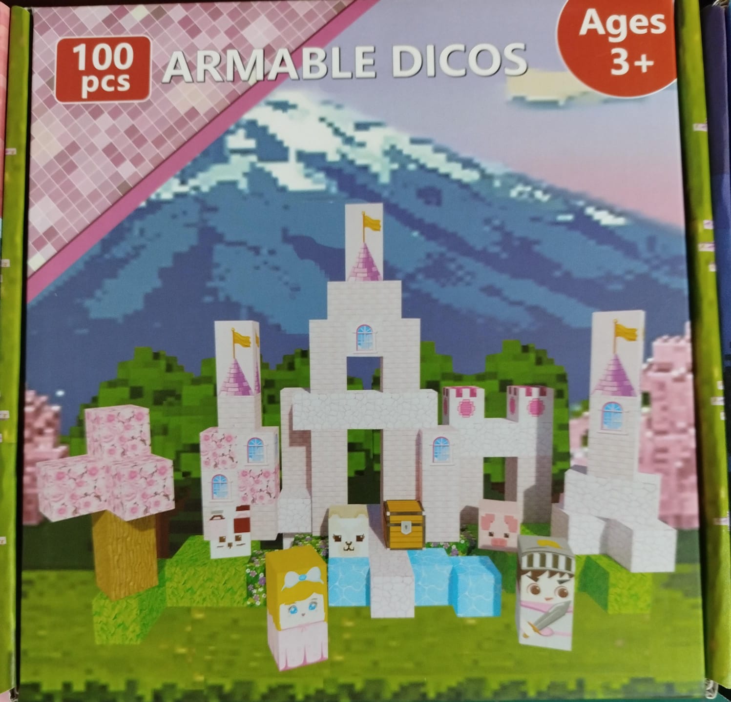 Cubos Magneticos Minecraft 100pcs