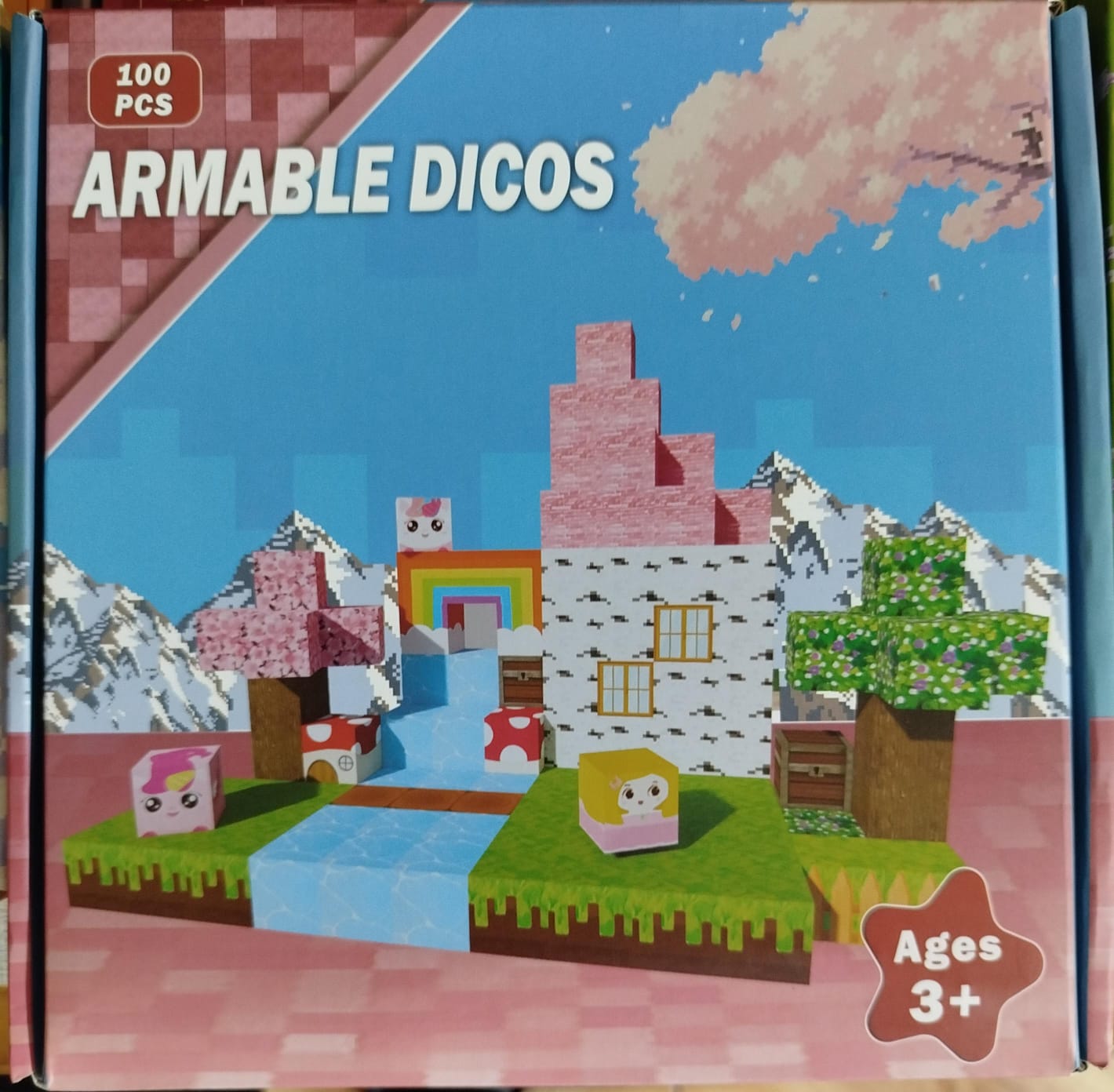 Cubos Magneticos Minecraft 100pcs