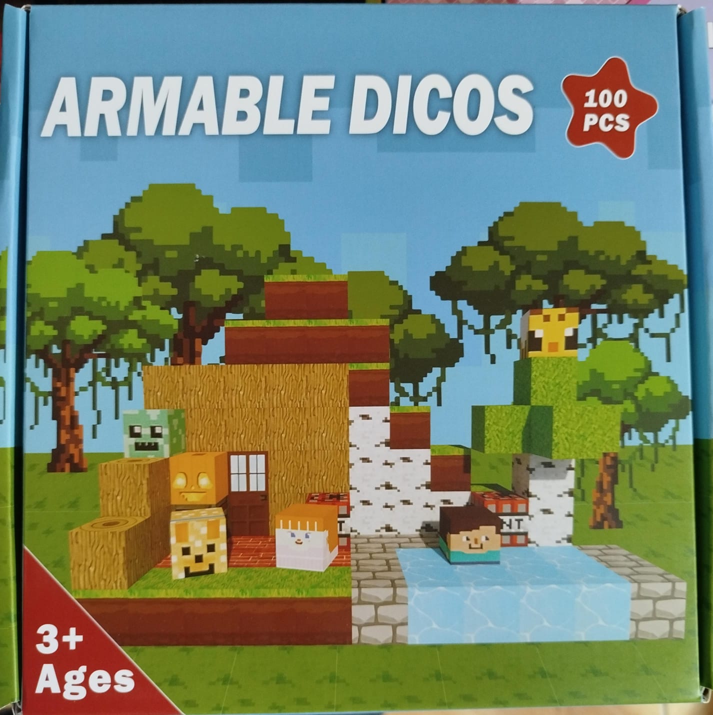 Cubos Magneticos Minecraft 100pcs