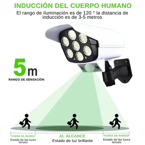⚡️PROMOCION DE LANZAMIENTO🚨 - LUZ TIPO CAMARA SENSOR DE MOVIMIENTO