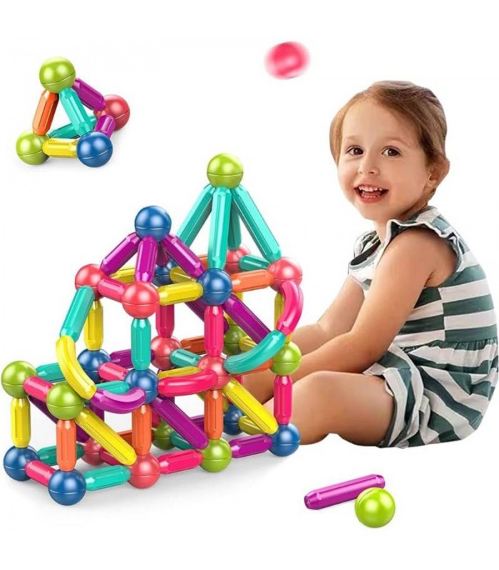 Bloques de Construccion Magneticos 72pcs