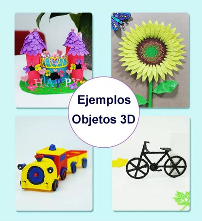 LAPIZ 3D + FILAMENTO - DESPIERTA TU CREATIVIDAD