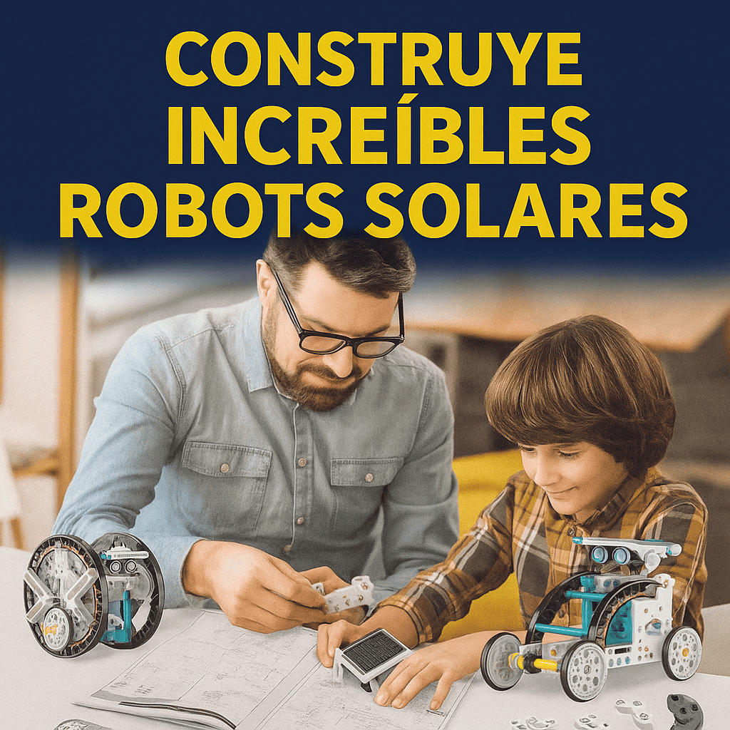 Robot Solar 12 en 1 Contrucción