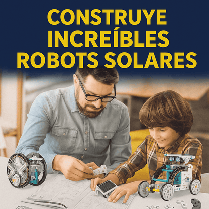 Robot Solar 12 en 1 Contrucción