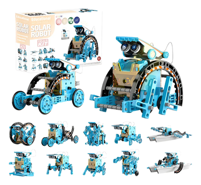 Robot Solar 12 en 1 Contrucción