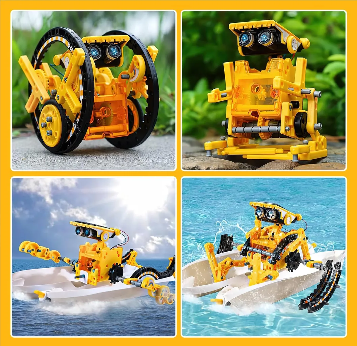 Robot Solar 12 en 1 Contrucción