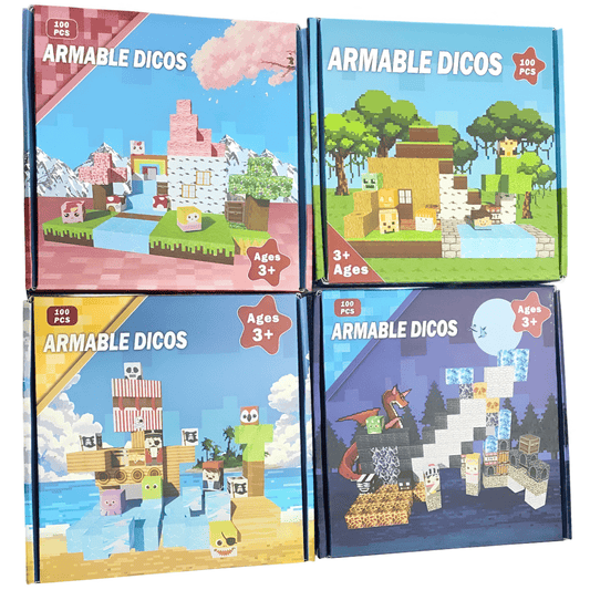 Cubos Magneticos Minecraft 100pcs