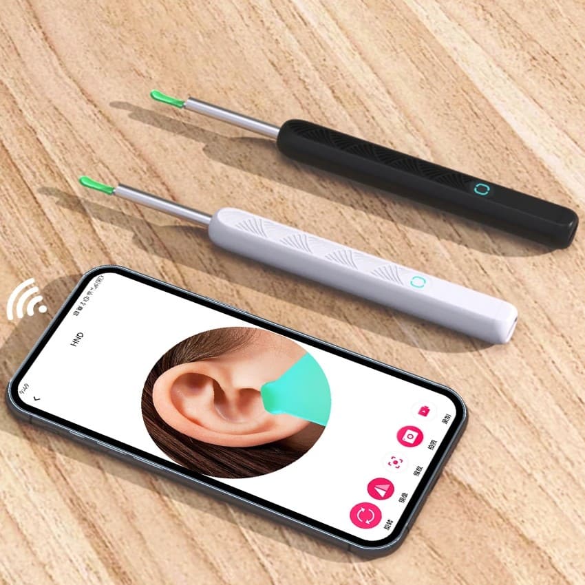 Limpiador de Oidos con Camara WIFI Recargable