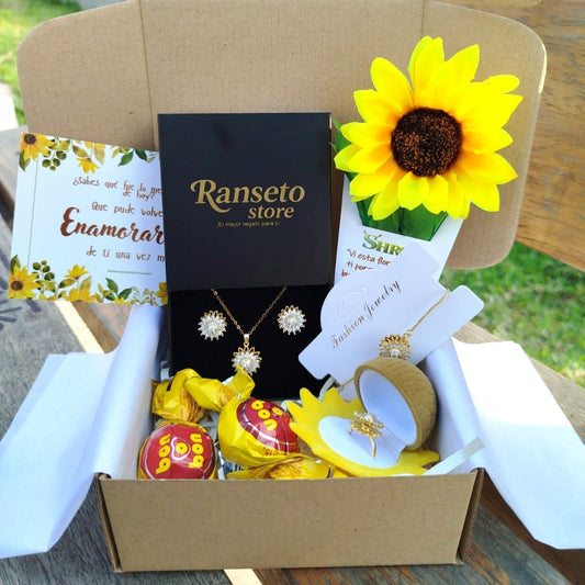 🌻 Set de Girasoles Giratorios🌻